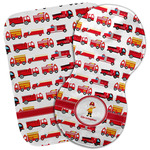 Firetrucks Burp Cloth (Personalized)