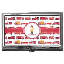 Firetrucks Business Card Case