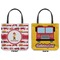 Firetrucks Canvas Tote - Front and Back