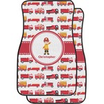 Firetrucks Car Floor Mats (Personalized)