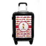 Firetrucks Carry On Hard Shell Suitcase (Personalized)