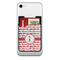 Firetrucks 2-in-1 Cell Phone Credit Card Holder & Screen Cleaner (Personalized)