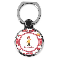 Firetrucks Cell Phone Ring Stand & Holder (Personalized)