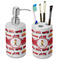 Firetrucks Ceramic Bathroom Accessories Set (Personalized)