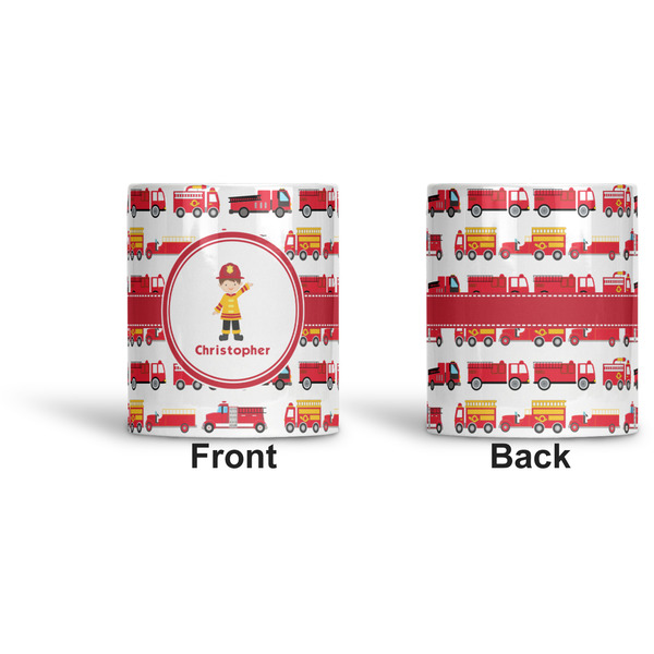 Firetrucks Ceramic Pen Holder - Apvl