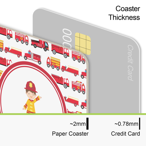 Firetrucks Coaster Thickness