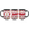 Firetrucks Coffee Mug - 11 oz - Black APPROVAL