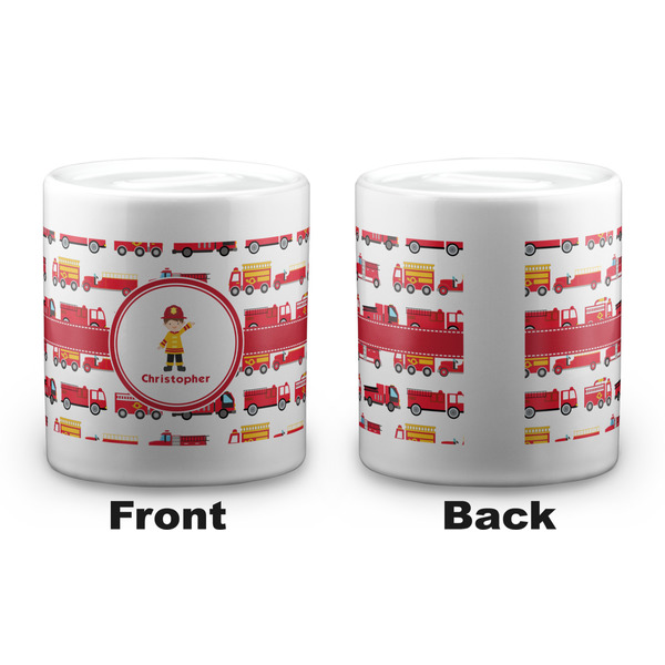 Firetrucks Coin Bank - Apvl