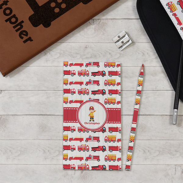 Firetrucks Colored Pencils - In Context