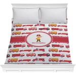 Firetrucks Comforter - Full / Queen (Personalized)