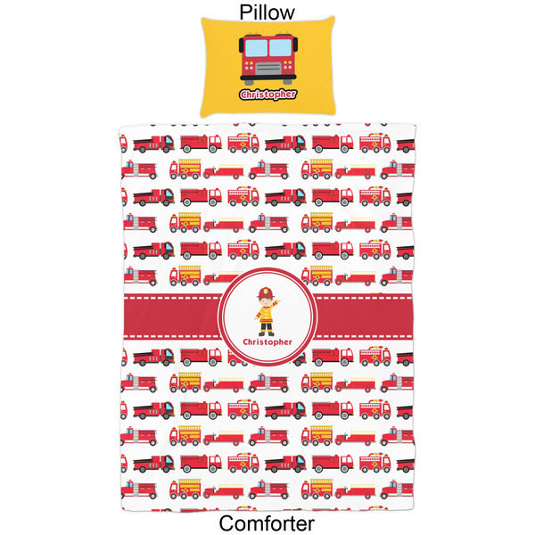 Firetrucks Comforter Set - Twin - Approval