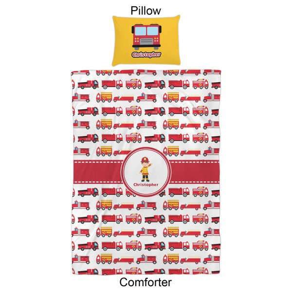 Firetrucks Comforter Set - Twin XL - Approval