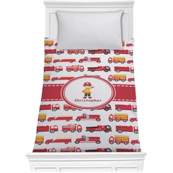 Firetrucks Comforter - Twin (Personalized)