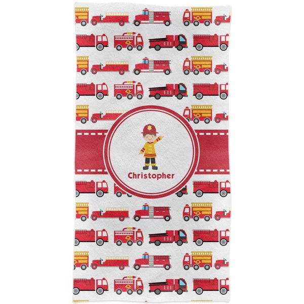 Firetrucks Crib Comforter/Quilt - Apvl
