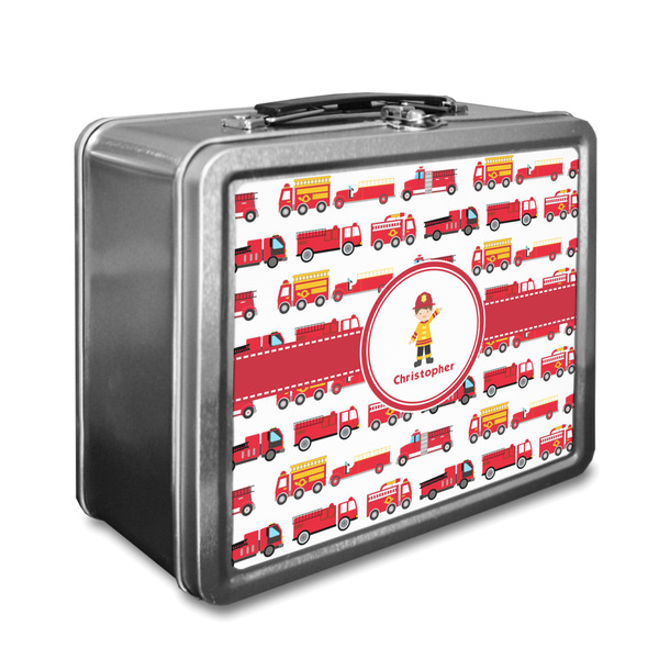 Custom Firetrucks Lunch Box (Personalized)