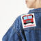 Firetrucks Twill Iron On Patch - Custom Shape - Large (Personalized)
