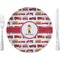 Firetrucks 10" Glass Lunch / Dinner Plates - Single or Set (Personalized)
