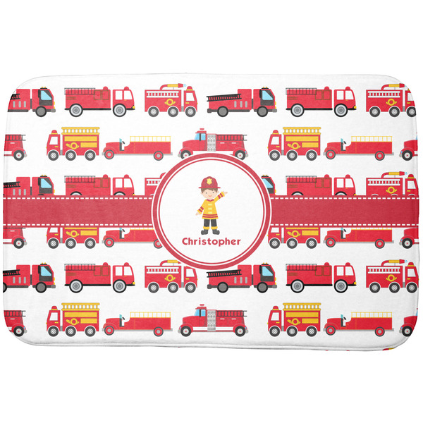 Custom Firetrucks Dish Drying Mat (Personalized)