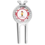 Firetrucks Golf Divot Tool & Ball Marker (Personalized)