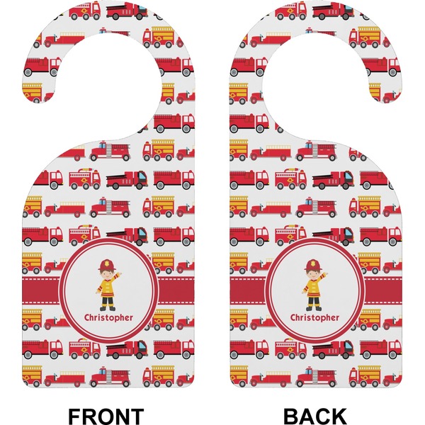 Firetrucks Door Hanger (Approval)