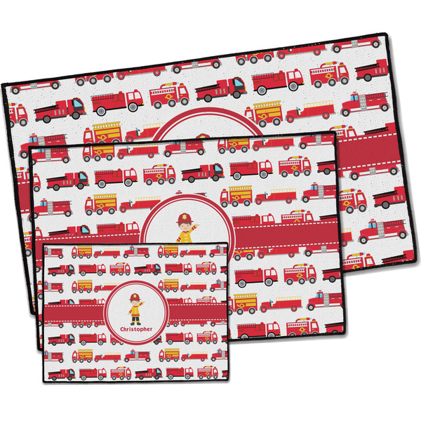 Firetrucks Door Mats - PARENT MAIN