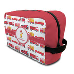 Firetrucks Toiletry Bag / Dopp Kit (Personalized)