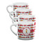 Firetrucks Double Shot Espresso Cups - Set of 4 (Personalized)
