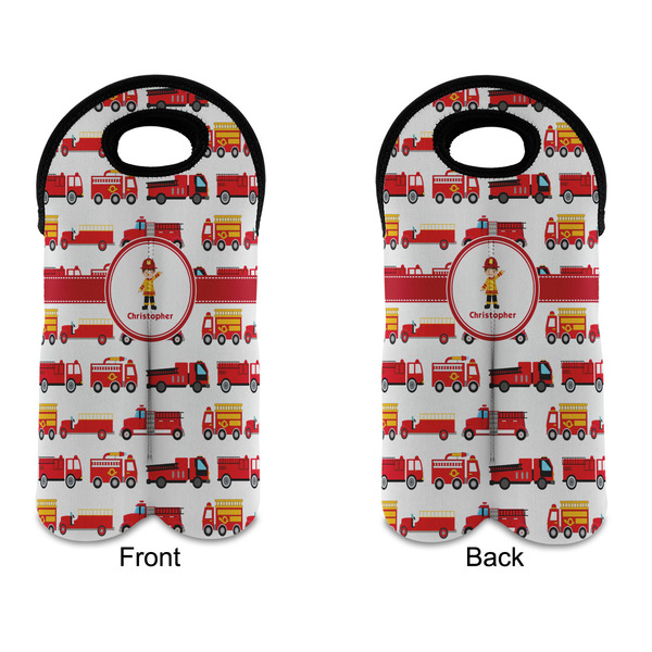 Firetrucks Double Wine Tote - APPROVAL (new)