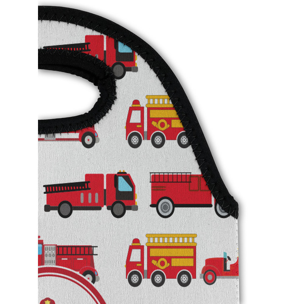 Firetrucks Double Wine Tote - Detail 1 (new)