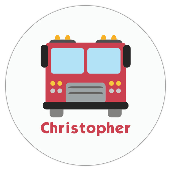 Firetrucks Drink Topper - Medium - Single