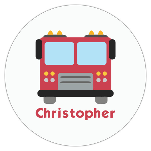 Firetrucks Drink Topper - Small - Single