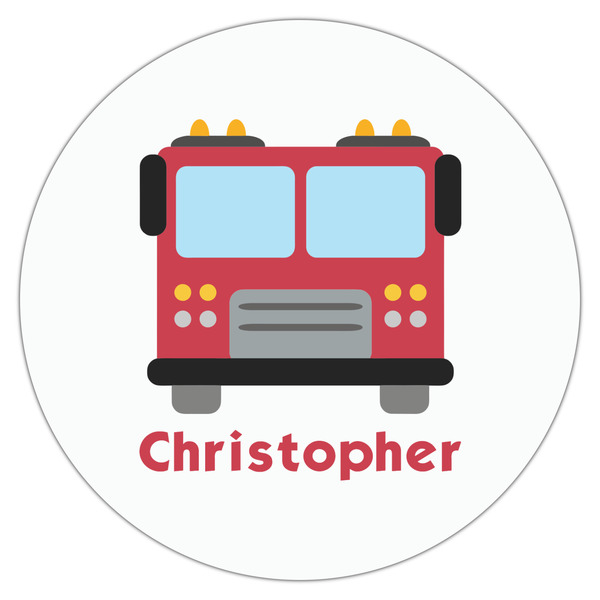 Firetrucks Drink Topper - XLarge - Single