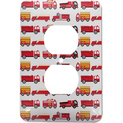 Firetrucks Electric Outlet Plate