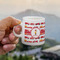Firetrucks Espresso Cup - 3oz LIFESTYLE (new hand)