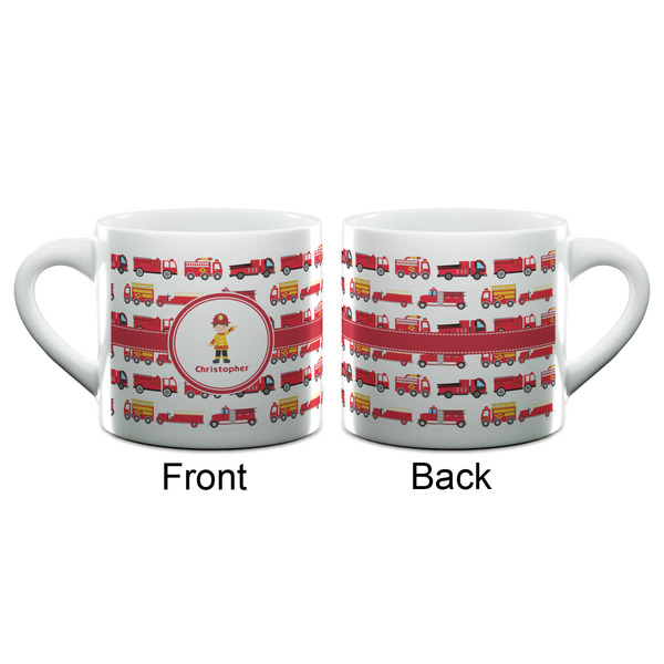 Firetrucks Espresso Cup - 6oz (Double Shot) (APPROVAL)