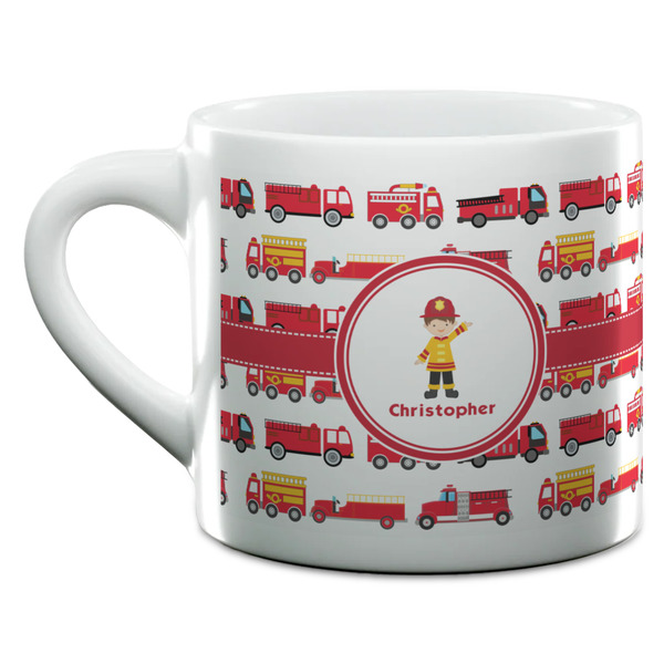 Firetrucks Espresso Cup - 6oz (Double Shot) (MAIN)