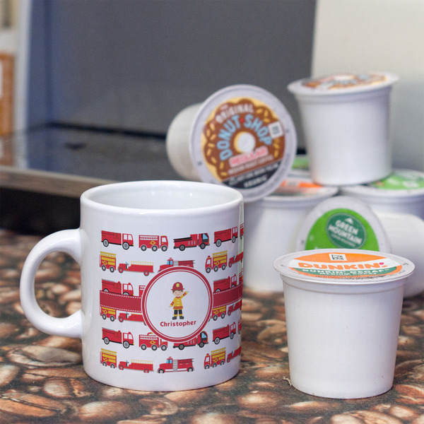 Firetrucks Espresso Cup - Single Lifestyle