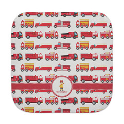 Firetrucks Face Towel (Personalized)