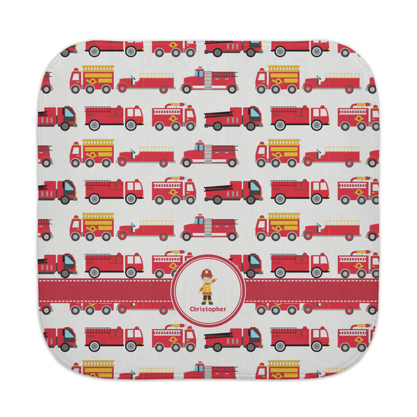 Custom Firetrucks Face Towel (Personalized)