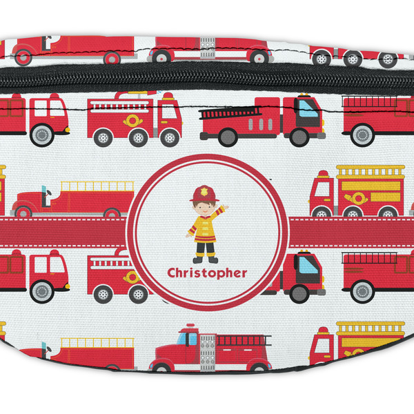 Firetrucks Fanny Pack - Closeup