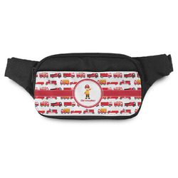 Firetrucks Fanny Pack - Modern Style (Personalized)