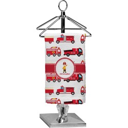 Firetrucks Finger Tip Towel - Full Print (Personalized)