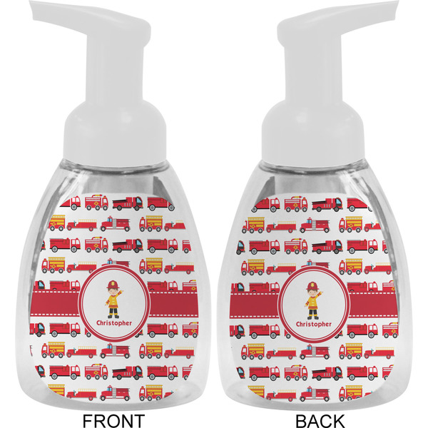 Firetrucks Foam Soap Bottle Approval - White