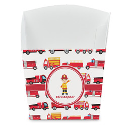 Firetrucks French Fry Favor Boxes (Personalized)