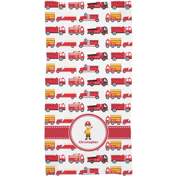 Firetrucks Full Sized Bath Towel - Apvl