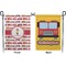 Firetrucks Garden Flag - Double Sided Front and Back