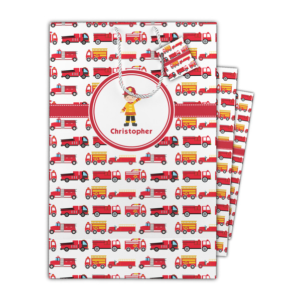 Firetrucks Gift Bags - Parent/Main