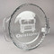 Firetrucks Glass Pie Dish - 9.5in Round (Personalized)