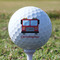 Firetrucks Golf Ball - Branded - Tee