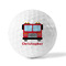 Firetrucks Golf Balls - Generic - Set of 12 - FRONT